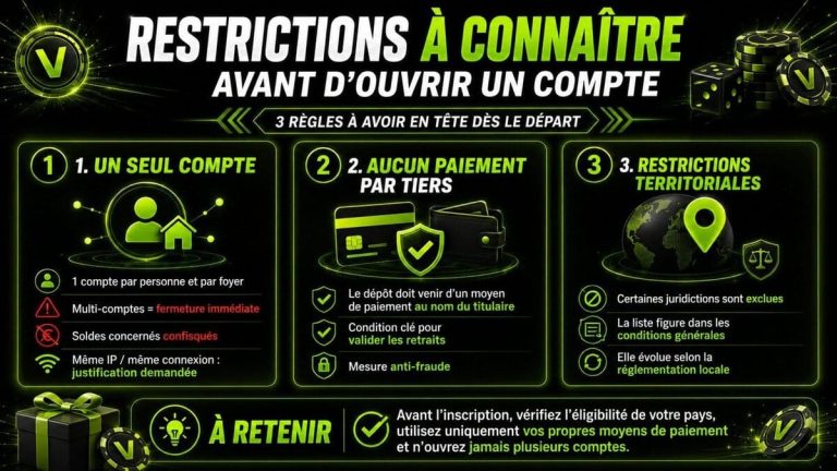 ouverture compte Velobet Casino